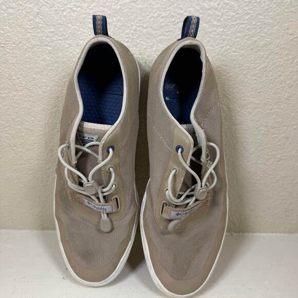 Columbia PFG Dorado CVO Tan Boat Watersport Non-slip Shoes Tan Men’s Sz 10 - Picture 5 of 7